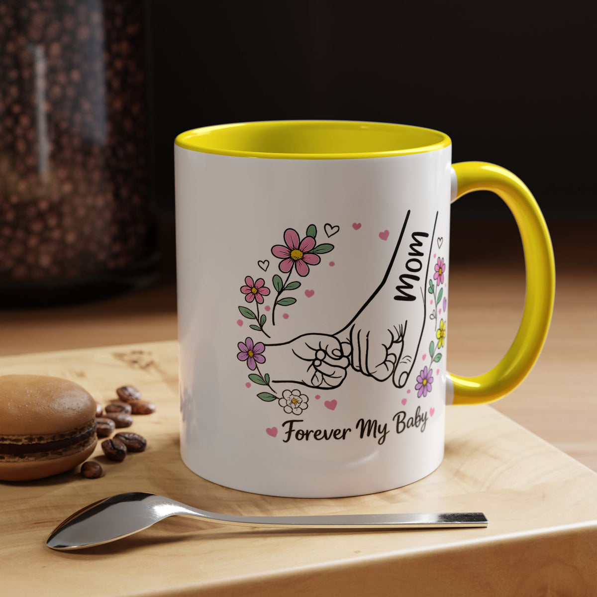 Forever My Baby Mug, Mother Daughter Gift, Son Gift From Mom, Pinky Promise Coffee Mug, Family Love Cup, Sentimental Gift