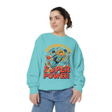 Teacher Superpower Comfort Colors Sweatshirt, Learning Is My Superpower Sweatshirt, Teacher Appreciation Gift, Back To School Crewneck