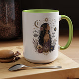 Intuitive Dreamer Astrology Coffee Mug, Mystic Woman Zodiac Mug, Written in Stardust Cup, Celestial Goddess Gift, Spiritual Coffee Mug