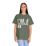 I'm a Veteran Not a Sucker or Loser Shirt, Bold Military T-Shirt, Patriotic Gift for Veteran, Veterans Day Tee, Retired Soldier Apparel