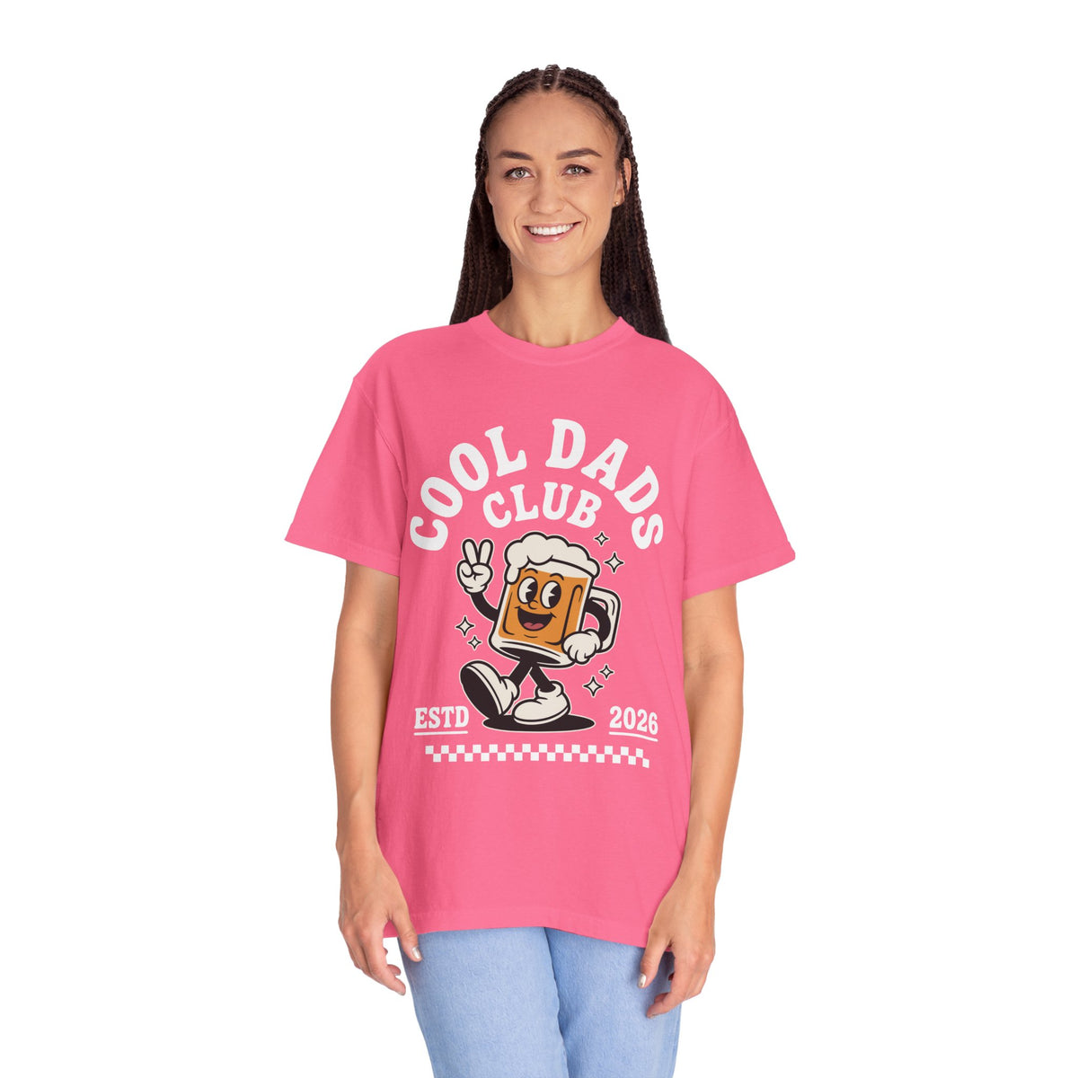 Funny New Dad Comfort Colors Shirt, Cool Dads Club Est 2026 Tee, First Time Dad Gift, Pregnancy Announcement Shirt for Fathers
