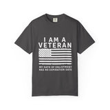 I Am a Veteran Shirt, My Oath Has No Expiration Date T-Shirt, Patriotic Military Gift, Veterans Day Tee for Retired Service Member
