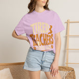 Teacher Coffee Shirt Comfort Colors Tee, Tired Teachers Coffee Club Graphic Shirt, Funny Teacher Appreciation Gift, Back To School Tee