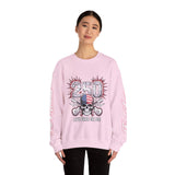 250 Live Free or Die Sweatshirt, Patriotic Skull Crewneck, American Flag Pullover, USA 250th Anniversary Gift, Fourth of July Top