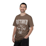 Retired From Service Not From Duty Shirt, Military Retirement T-Shirt, Veteran Gift for Men or Women, Patriotic Eagle Veterans Day Tee