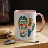 Personalized Bonus Dad Mug, Custom Stepdad Coffee Mug with Kids Names, Father's Day Gift for Bonus Father, Family Appreciation Cup