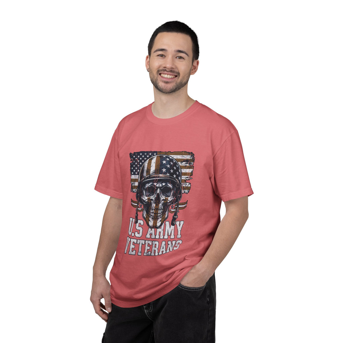 U.S. Army Veterans Shirt, Military Skull T Shirt, Patriotic American Flag Tee, Veteran Gift, Army Veteran Shirt, Veterans Day Gift