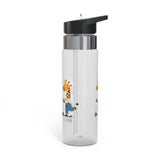 Personalized Giraffe Kids Water Bottle, Cute Safari Animal Gift, Toddler Birthday Bottle, Baby Shower Gift, Preschool School Bottle