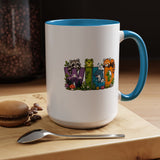 Wild Animal Mug, Colorful Nature Coffee Cup, Cute Wildlife Lover Gift for Kids, Zoo Teacher Classroom Drinkware, Birthday Present for Kids