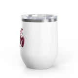 Mom Wine Tumbler, Mother's Day Gift for Mom, Pink Bow Drinkware, Mom Gift from Daughter, Personalized Style, Cute Wine Cup for Her