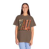 Patchwork Fall Shirt, Floral Leopard Plaid Autumn Graphic Tee, Coquette Bow Seasonal Gift for Women, Cozy Thanksgiving Outfit for Her