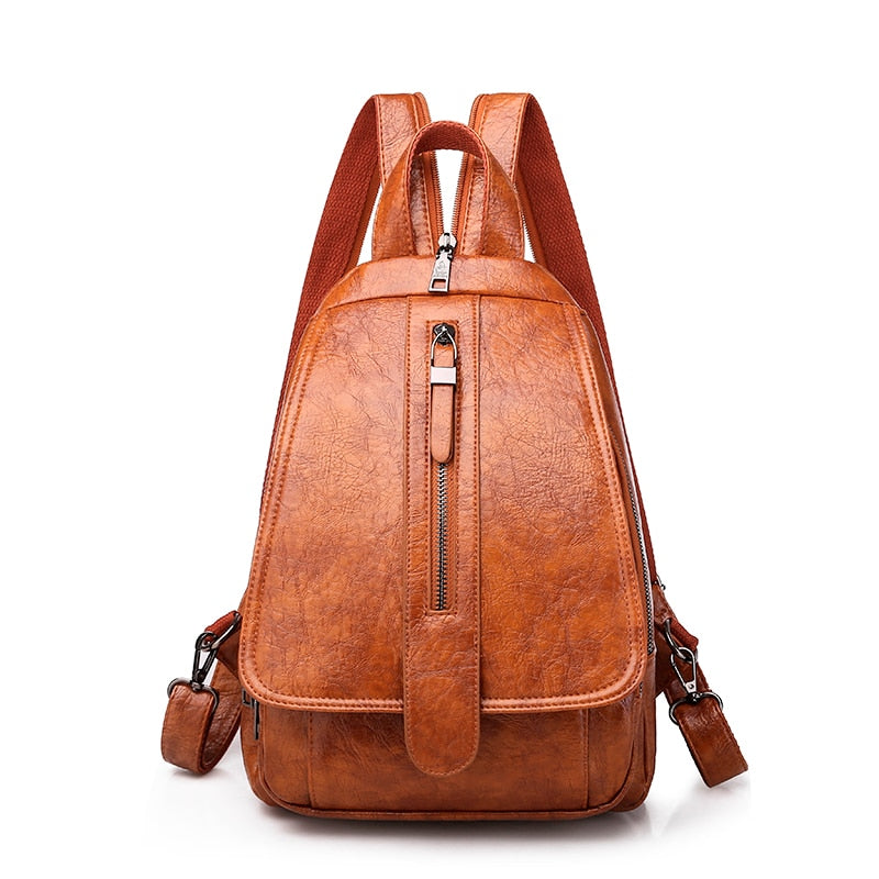 2020 Travel Shoulder Bag School Backpacks For Teenage Girls Sac A Dos Women Leather Backpacks High Quality Ladies Bagpack New