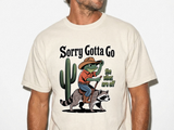 Funny Frog Cowboy Comfort Shirt, Sorry Gotta Go The Vibes Are Off Tee, Raccoon Meme Tshirt, Western Humor Shirt