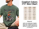 Funny Frog Cowboy Comfort Shirt, Sorry Gotta Go The Vibes Are Off Tee, Raccoon Meme Tshirt, Western Humor Shirt