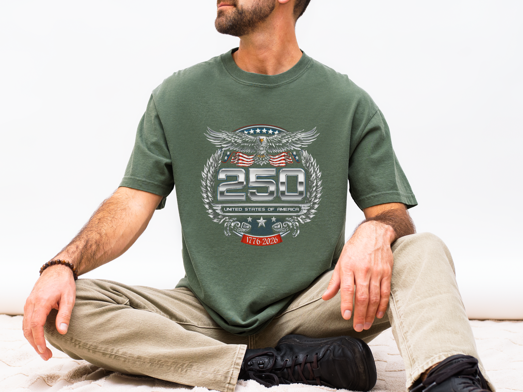 Vintage America 250 Graphic T Shirt, Patriotic Eagle USA Tee, Retro Fourth of July Shirt, Americana Streetwear Top for Women