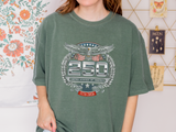 Vintage America 250 Graphic T Shirt, Patriotic Eagle USA Tee, Retro Fourth of July Shirt, Americana Streetwear Top for Women