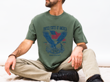 Patriotic Eagle Graphic T Shirt, America 250 Anniversary Tee, Vintage USA Flag Shirt, Fourth of July Americana Shirt for Men Women
