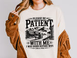 Funny Before Wifi Shirt, Please Be Patient With Me Tee, Retro Internet Humor T-Shirt, Gen X Gift, Millennial Graphic Tee