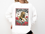 Fearless Christian Sweatshirt, I Will Not Be Afraid Crewneck, Faith Based Bible Verse Sweatshirt, Christian Gift for Women Men