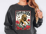 Fearless Christian Sweatshirt, I Will Not Be Afraid Crewneck, Faith Based Bible Verse Sweatshirt, Christian Gift for Women Men