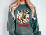 Fearless Christian Sweatshirt, I Will Not Be Afraid Crewneck, Faith Based Bible Verse Sweatshirt, Christian Gift for Women Men
