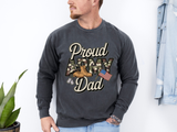 Proud Army Dad Sweatshirt, Military Dad Crewneck, Patriotic Army Father Gift, Support Our Troops Sweatshirt, Veteran Family Apparel