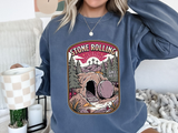 Stone Rolling Since AD 33 Comfort Colors Sweatshirt, Christian Easter Crewneck Sweatshirt, Faith Based Resurrection Gift for Believers
