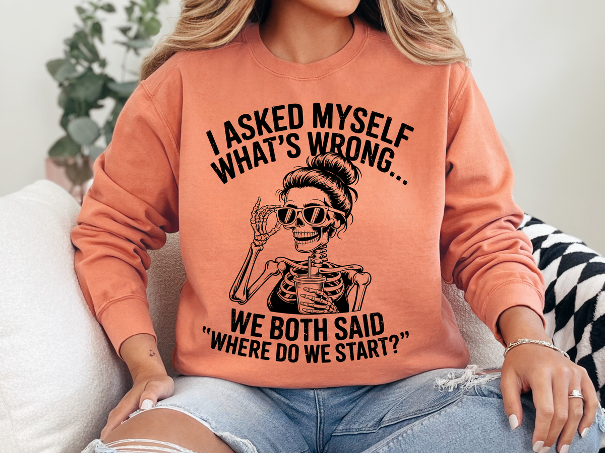 Funny Retro Humor Comfort Colors Sweatshirt, Sarcastic Vintage Graphic Sweatshirt for Women