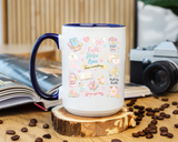 Christian Faith Hope Love Mug, Inspirational Bible Verse Coffee Mug, Jesus Is Everything Gift, Religious Mug for Women