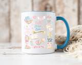 Christian Faith Hope Love Mug, Inspirational Bible Verse Coffee Mug, Jesus Is Everything Gift, Religious Mug for Women