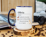 Personalized Definition Mug, Custom Name Coffee Mug for Women, Dog Lover Gift, Personalized Best Friend Mug, Unique Birthday Cup