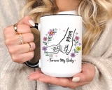 Forever My Baby Mug, Mother Daughter Gift, Son Gift From Mom, Pinky Promise Coffee Mug, Family Love Cup, Sentimental Gift