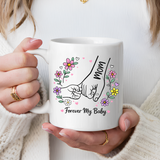 Forever My Baby Mug, Mother Daughter Gift, Son Gift From Mom, Pinky Promise Coffee Mug, Family Love Cup, Sentimental Gift