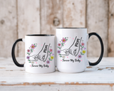 Forever My Baby Mug, Mother Daughter Gift, Son Gift From Mom, Pinky Promise Coffee Mug, Family Love Cup, Sentimental Gift