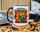 Funny Cat Mug, Chaos Cat Coffee Mug, Cat Lover Gift, Dinosaur Cat Mug, Sarcastic Cat Cup, Gamer Cat Gift, Cat Mom Present