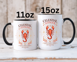Scorpio Zodiac Coffee Mug, Celestial Stinger Astrology Mug, Water Sign Gift for Scorpio Woman, Horoscope Coffee Cup, Zodiac Lover Gift
