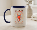 Scorpio Zodiac Coffee Mug, Celestial Stinger Astrology Mug, Water Sign Gift for Scorpio Woman, Horoscope Coffee Cup, Zodiac Lover Gift