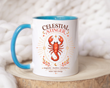 Scorpio Zodiac Coffee Mug, Celestial Stinger Astrology Mug, Water Sign Gift for Scorpio Woman, Horoscope Coffee Cup, Zodiac Lover Gift