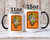 Painter Tarot Card Mug, Artist Coffee Mug, Creative Artist Gift, The Painter Art Lover Cup, Unique Painting Gift for Women and Men
