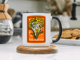 Painter Tarot Card Mug, Artist Coffee Mug, Creative Artist Gift, The Painter Art Lover Cup, Unique Painting Gift for Women and Men