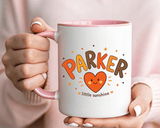Personalized Family Name Mug, Custom Last Name Coffee Mug, Parker Little Sunshine Gift, Personalized Family Coffee Cup for Parents
