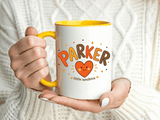 Personalized Family Name Mug, Custom Last Name Coffee Mug, Parker Little Sunshine Gift, Personalized Family Coffee Cup for Parents