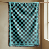 Personalized I Love You Dad Woven Blanket, Father's Day Gift from Daughter or Son, Sentimental Dad Throw Blanket, Custom Family Gift