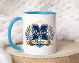 Personalized Initial Name Mug, Custom Monogram Coffee Mug for Men and Boys, Letter Mug with Name, Birthday Gift for Son, Unique Custom Cup