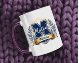 Personalized Initial Name Mug, Custom Monogram Coffee Mug for Men and Boys, Letter Mug with Name, Birthday Gift for Son, Unique Custom Cup