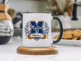 Personalized Initial Name Mug, Custom Monogram Coffee Mug for Men and Boys, Letter Mug with Name, Birthday Gift for Son, Unique Custom Cup