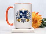 Personalized Initial Name Mug, Custom Monogram Coffee Mug for Men and Boys, Letter Mug with Name, Birthday Gift for Son, Unique Custom Cup