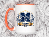 Personalized Initial Name Mug, Custom Monogram Coffee Mug for Men and Boys, Letter Mug with Name, Birthday Gift for Son, Unique Custom Cup