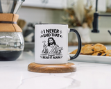 Full Armor of God Coffee Mug with Name, Personalized Christian Knight Gift for Men, Inspirational Scripture Ceramic Tea Cup, Religious Faith Present