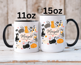 Personalized Cat Aunt Coffee Mug, Custom Cat Mom Style Mug with Name, Official Cat Aunt Gift, Cat Lover Coffee Cup, Pet Owner Mug